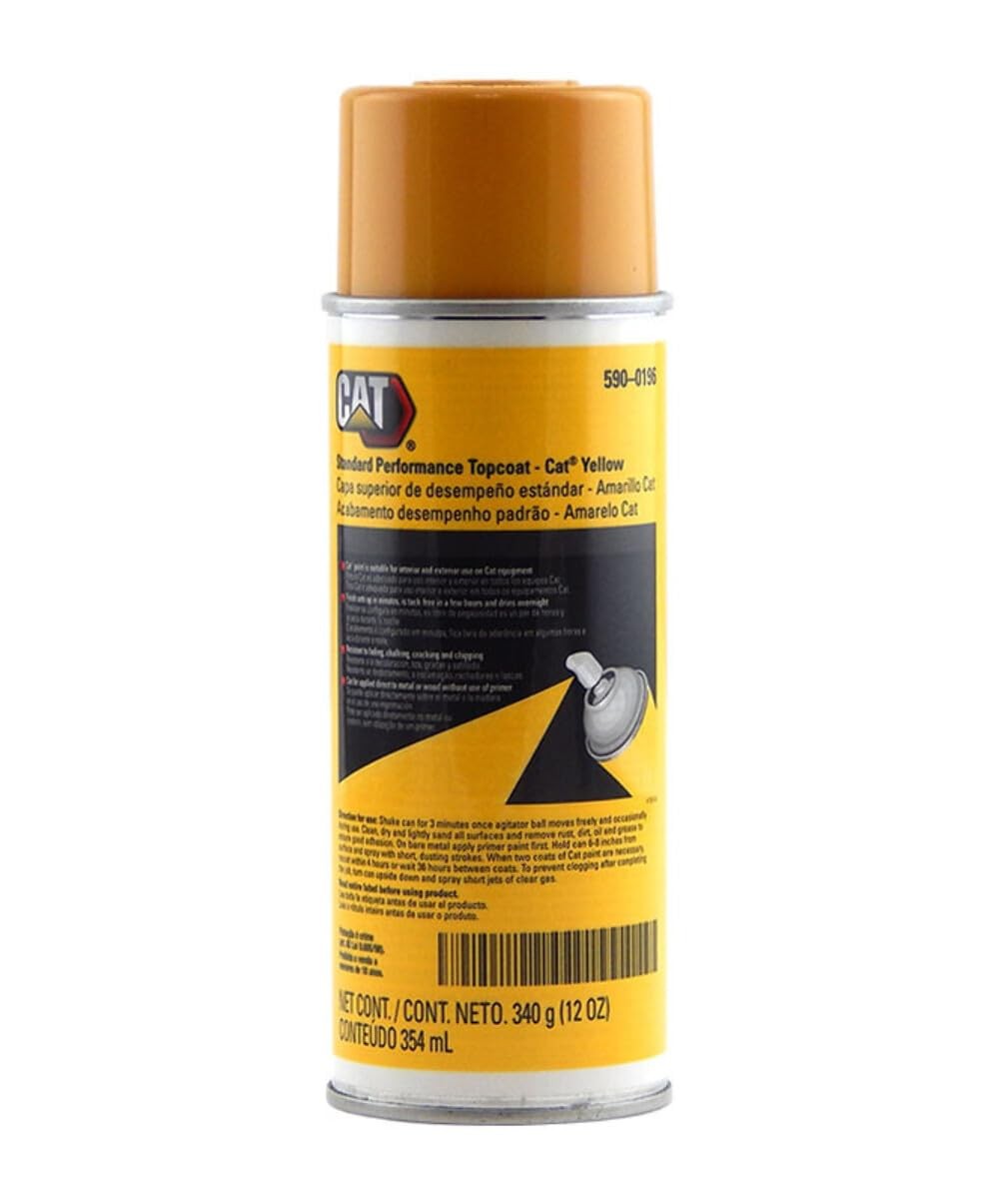 Standard Performance Topcoat Yellow Paint for Heavy Equipment – 590-0196