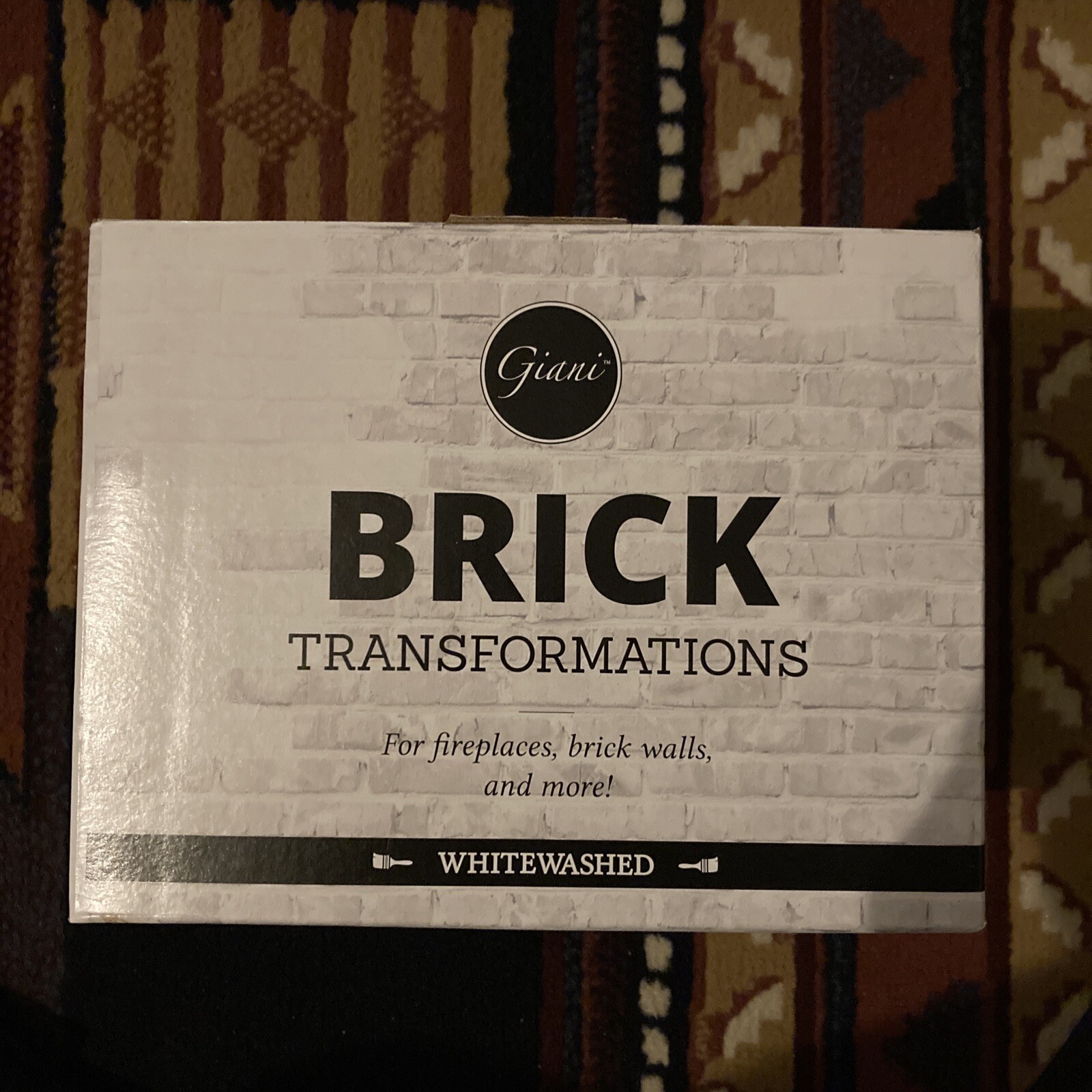 Giani Brick Transformations Kit- Whitewashed Open Box – NEW
