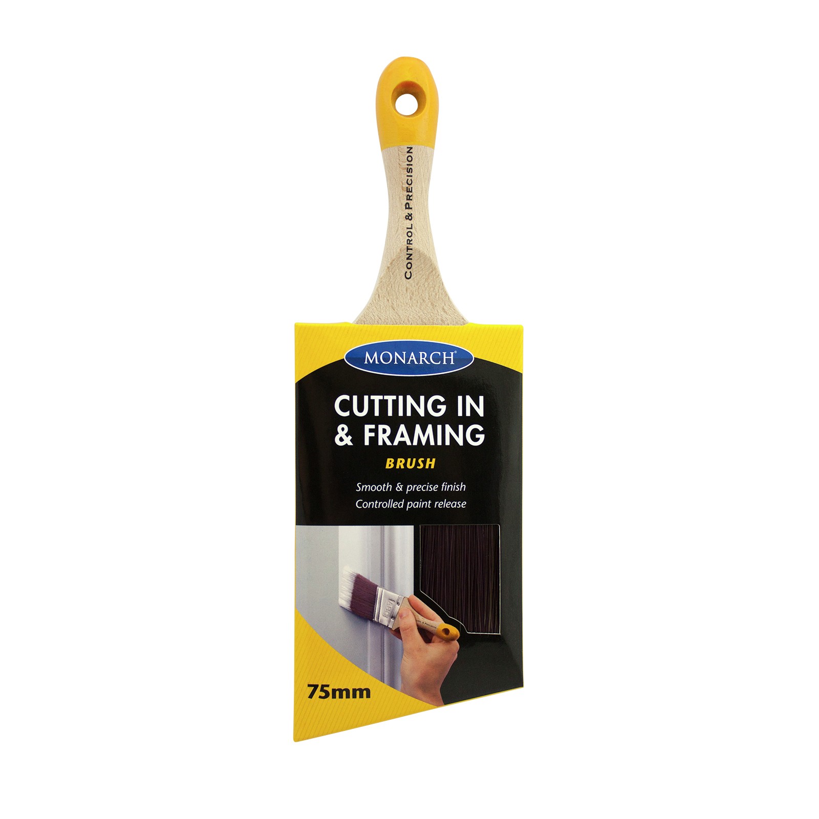 Monarch 75mm Cutting In And Framing Synthetic Paint Brush
