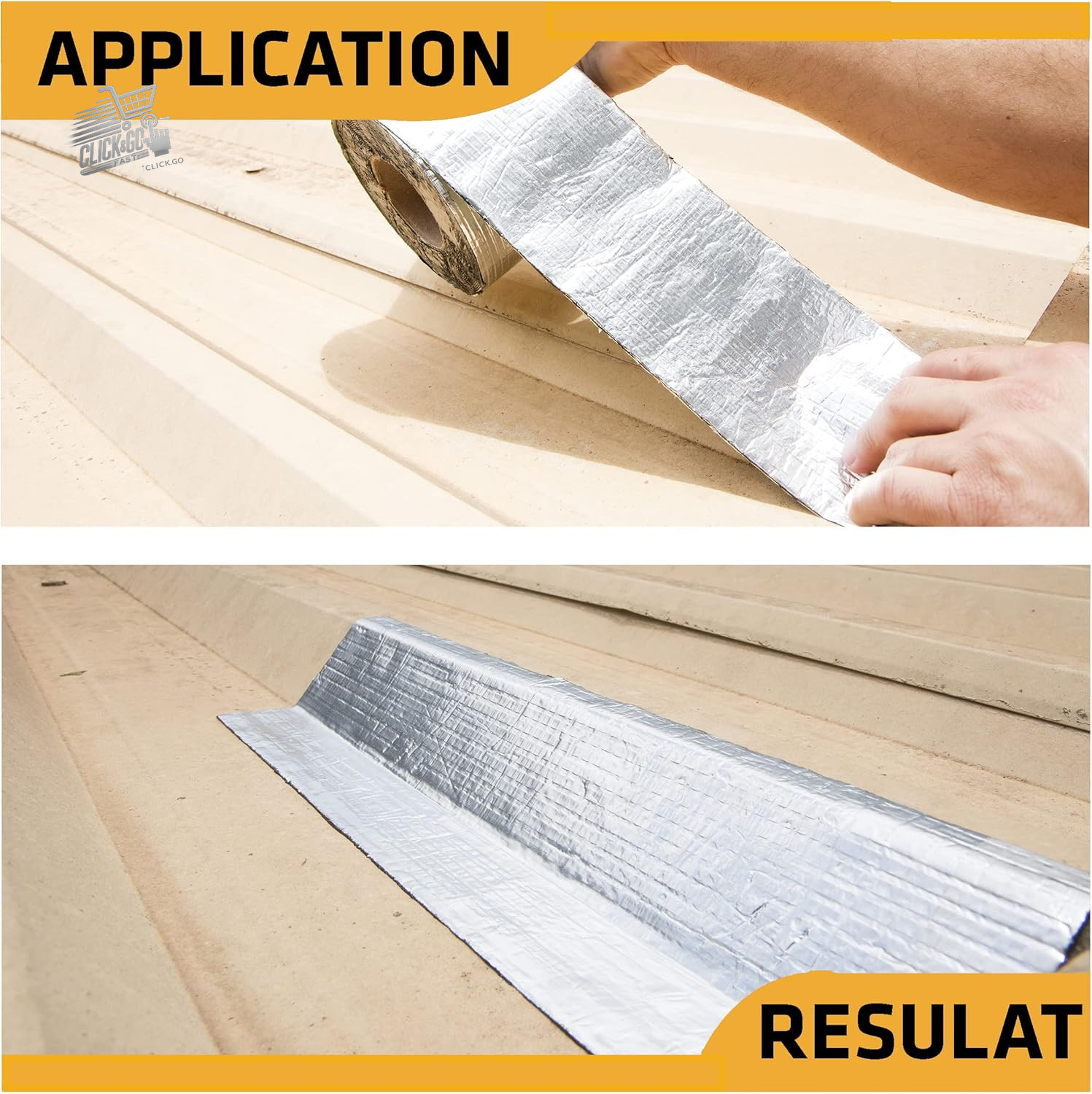 Sika Multiseal Terracotta Bituminous Sealing Tape Roofs Gutters 15x10m