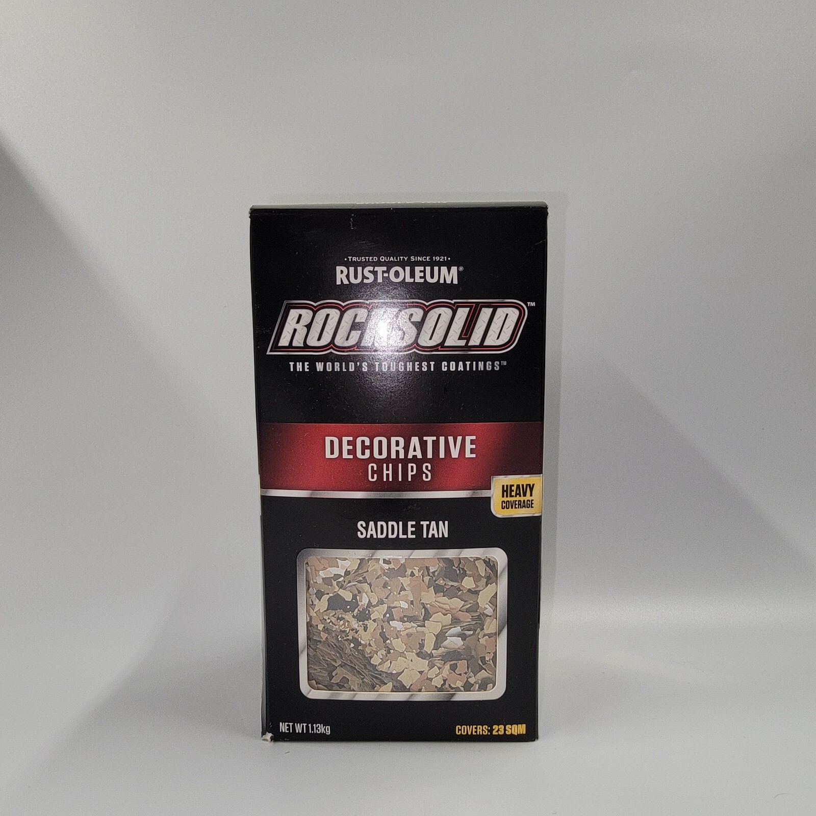 Rust-Oleum 1L Saddle Tan RockSolid Garage Floor Kit Decorative Chips