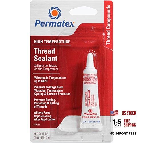 59214-12PK High Temperature Thread 6 ml (Pack of 12) Thread Sealant with PTFE