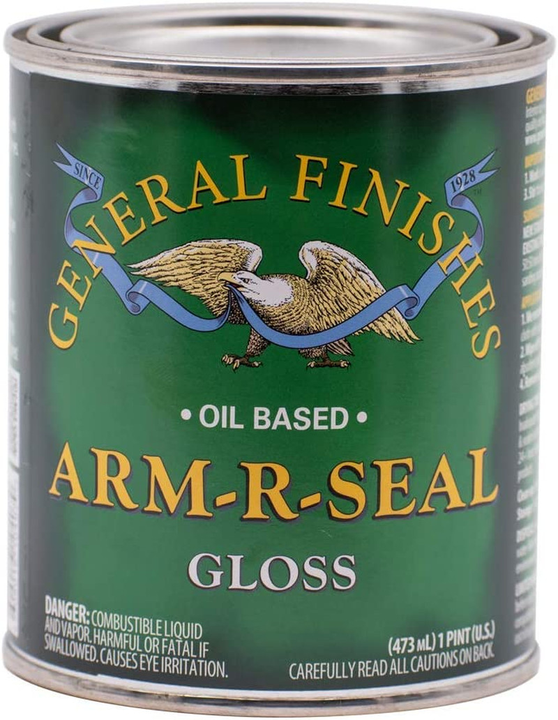 General Finishes Arm-R-Seal Oil Based Topcoat, 1 Pint, Gloss