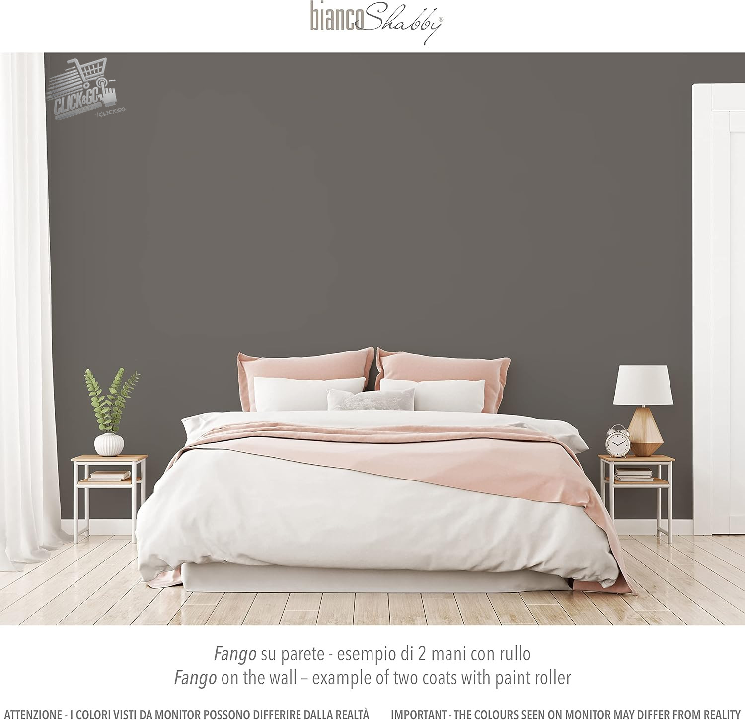 CHALK PAINT Mud Paint Shabby Chic Vintage for Furniture And Walls EXTRA MATTE (5