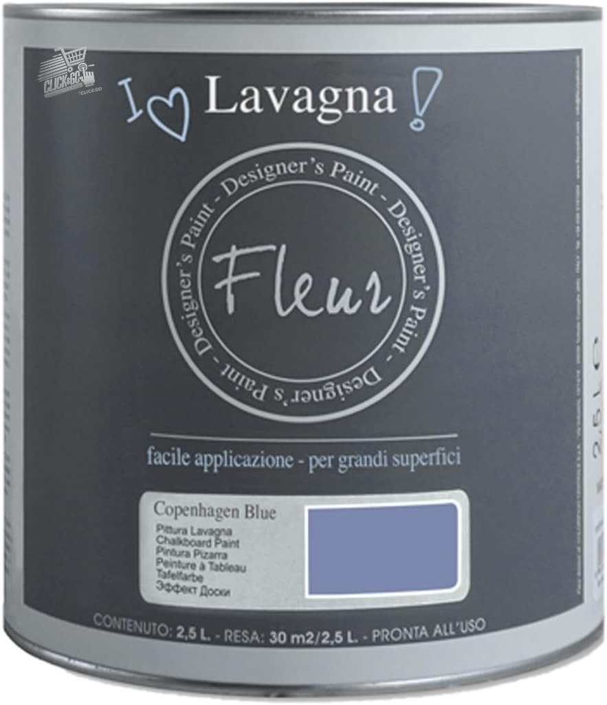 Smoked Chalkboard Effect Painting Fleur Wall Wood Chalkboard Matte Water 2.5L SEO