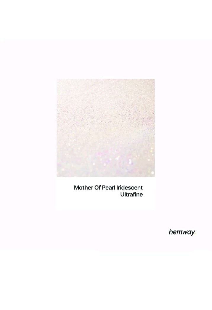 Glitter For Paint Wall Additive for Emulsion Crystals Mother Of Pearl Hemway