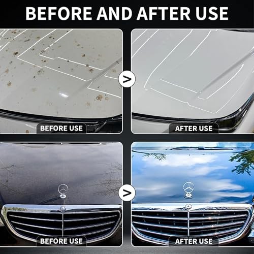 Ceramic Coating Spray (2 Pack), Hydrophobic Car Wax for 17.6 Fl Oz (Pack of 2)