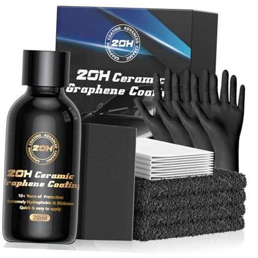 20H Professional Graphene Ceramic Coating for Cars (70ml) – Transparent Color