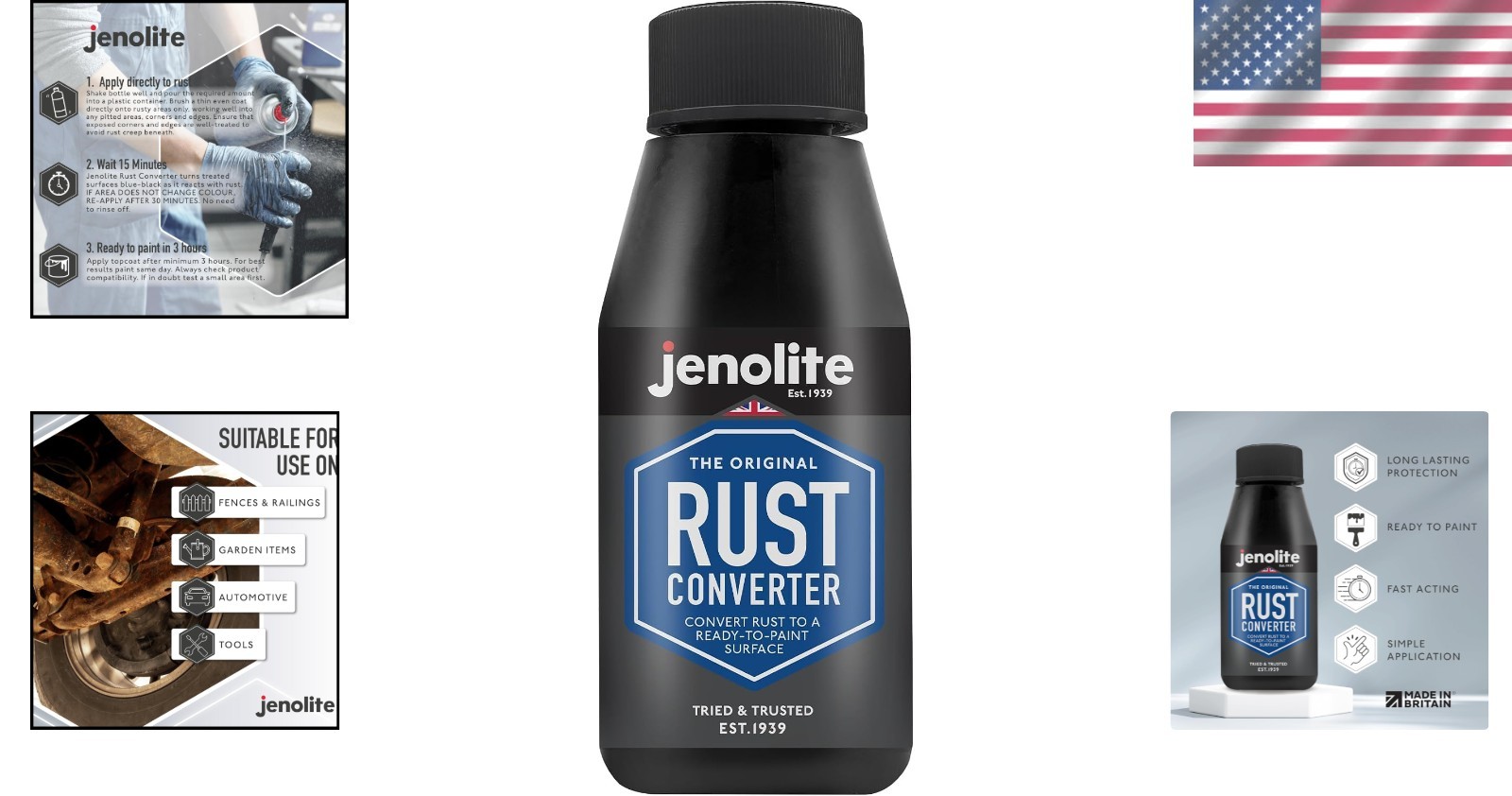 150ml Rust Converter & Inhibitor – Transform Rust to Paint-Ready Surface