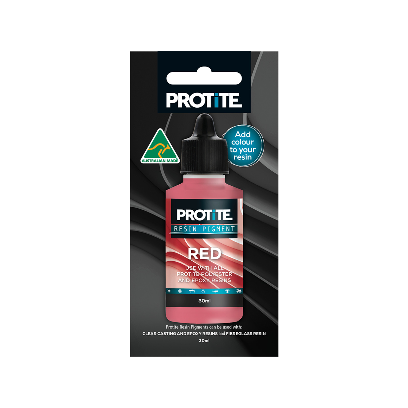 Protite 30ml Red Resin Pigment