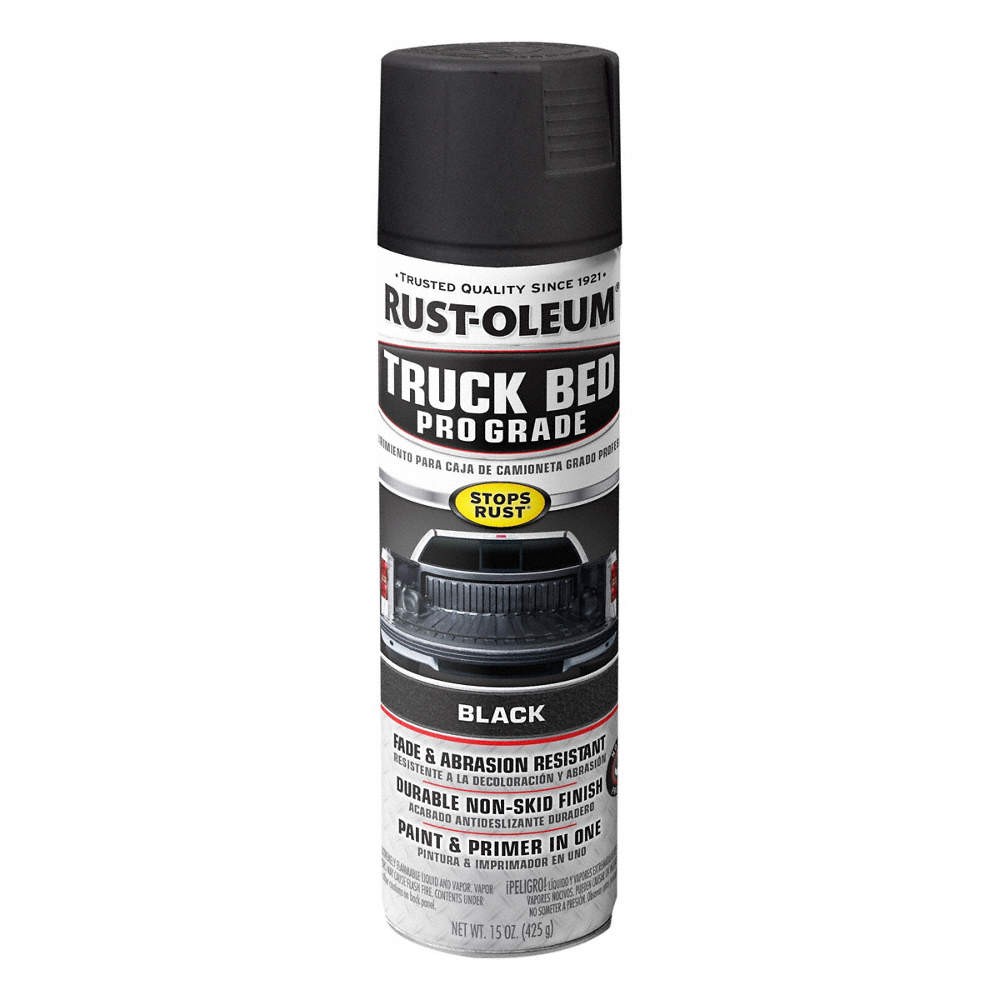 RUST-OLEUM 272741 Truck Bed Coating,Black,15 oz. 35MW34