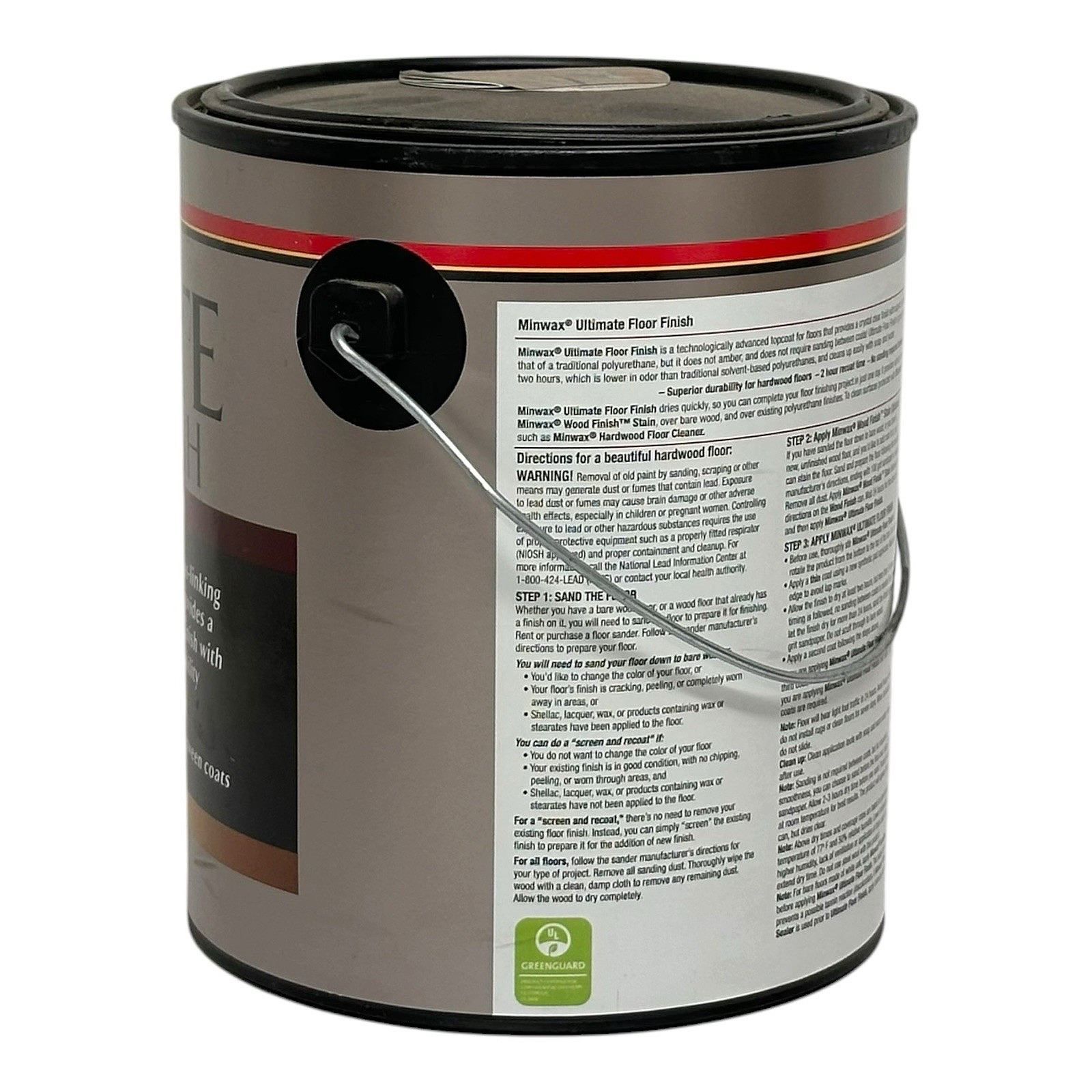 MINWAX ULTIMATE FLOOR FINISH PROFESSIONAL FORMULA SATIN 1 GALLON