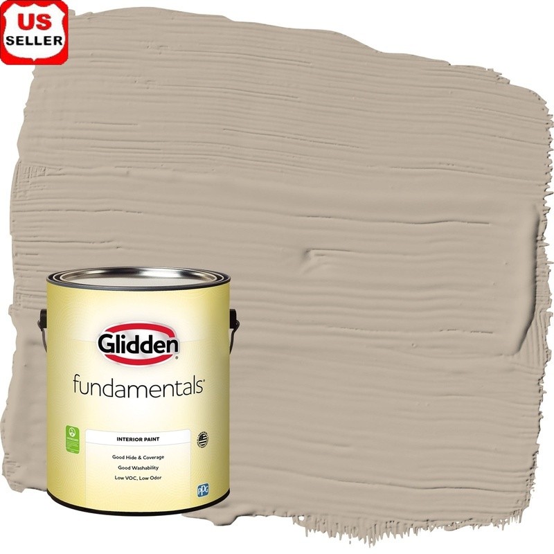 Low VOC Interior Paint Good Coverage Beige Eggshell Interior Paint, 1 Gallon