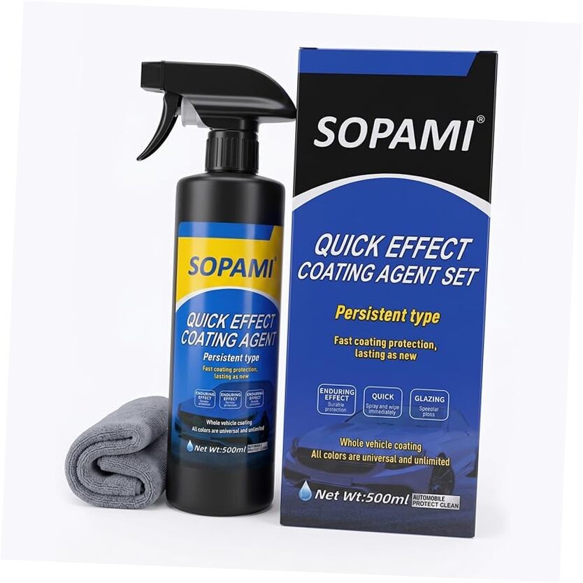 Car Coating Spray,Multi‑Purpose Quick Coating Spray | High 1 Fl Oz (Pack of 1)