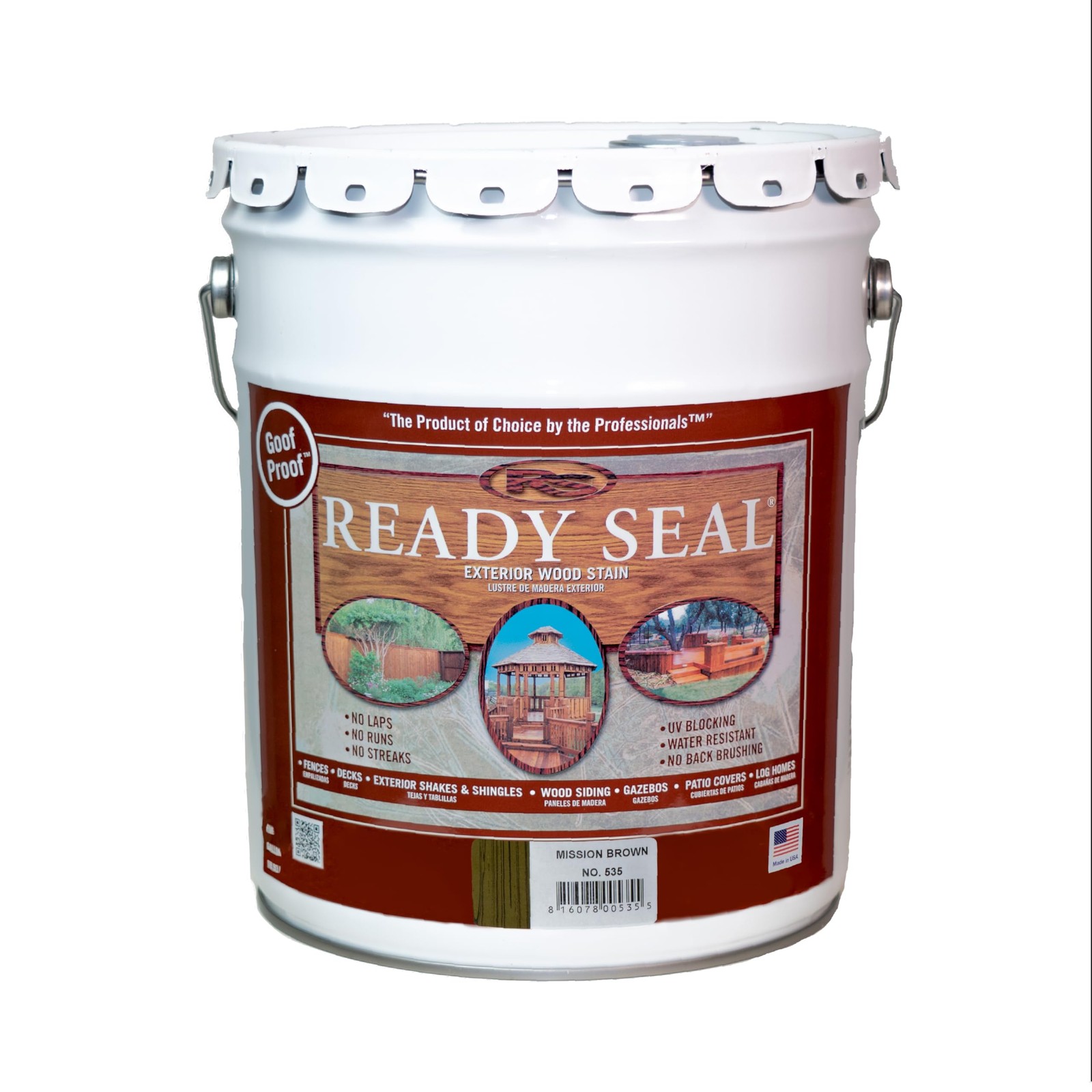 Exterior Wood Stain | Semi-Transparent Oil-Based Formula | Professional Grade…