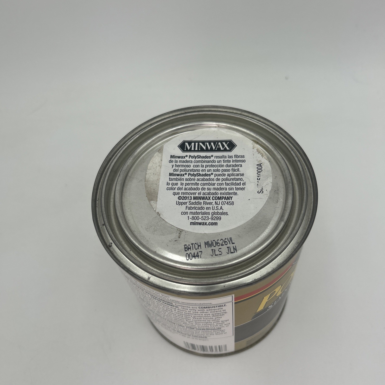 Minwax PolyShades Stain & Polyurethane Tudor Satin 1 Quart
