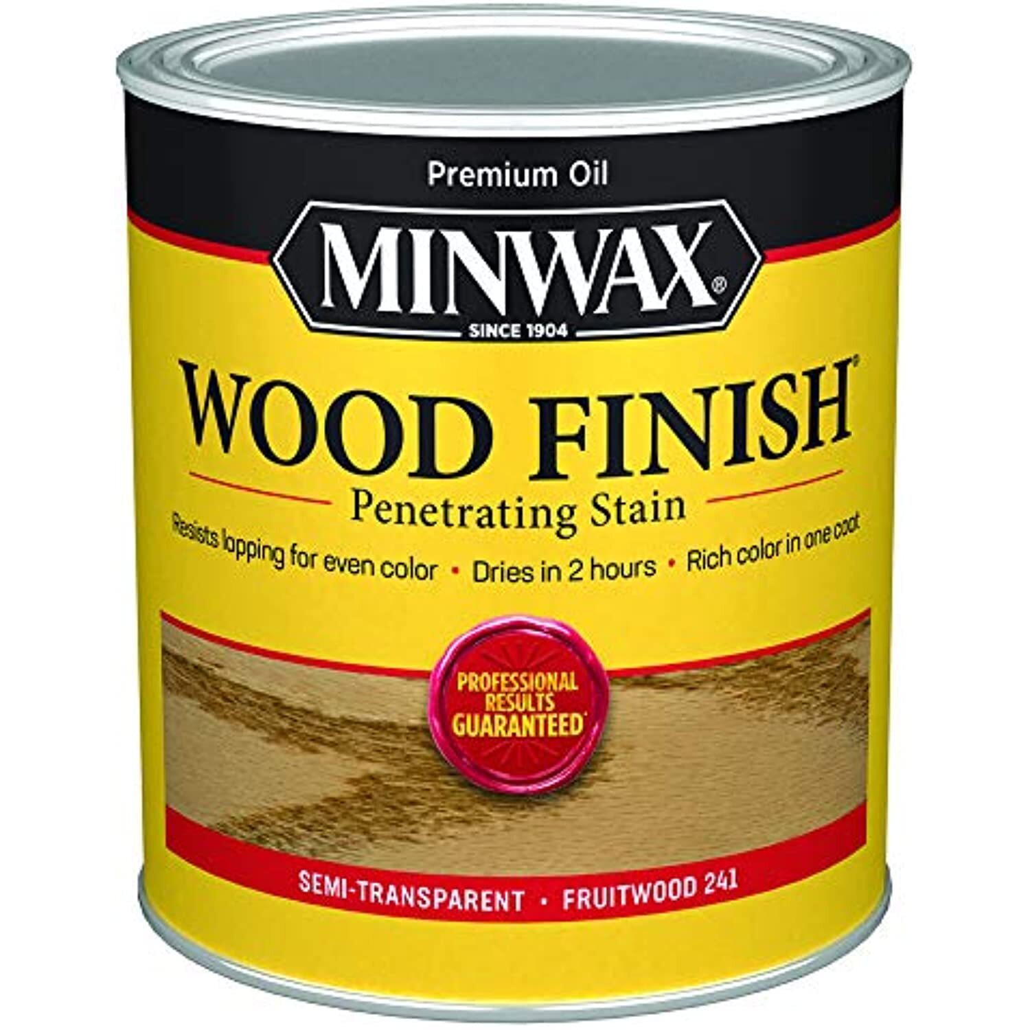 1 qt Minwax 70010 Fruitwood Wood Finish Oil-Based Wood Stain