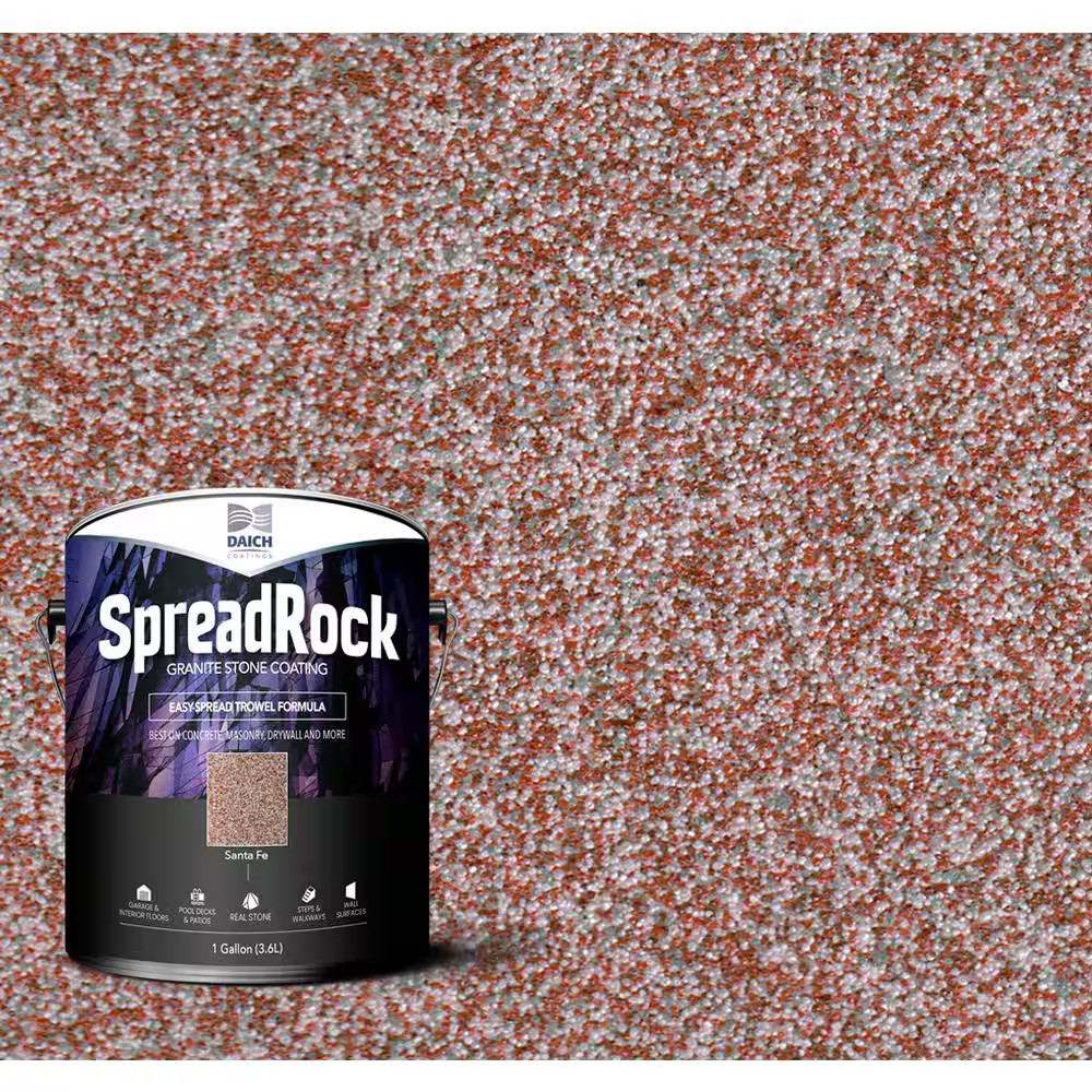 Granite Stone Coating 1 Gal. Santa Fe Satin Interior/Exterior Concrete Resurface
