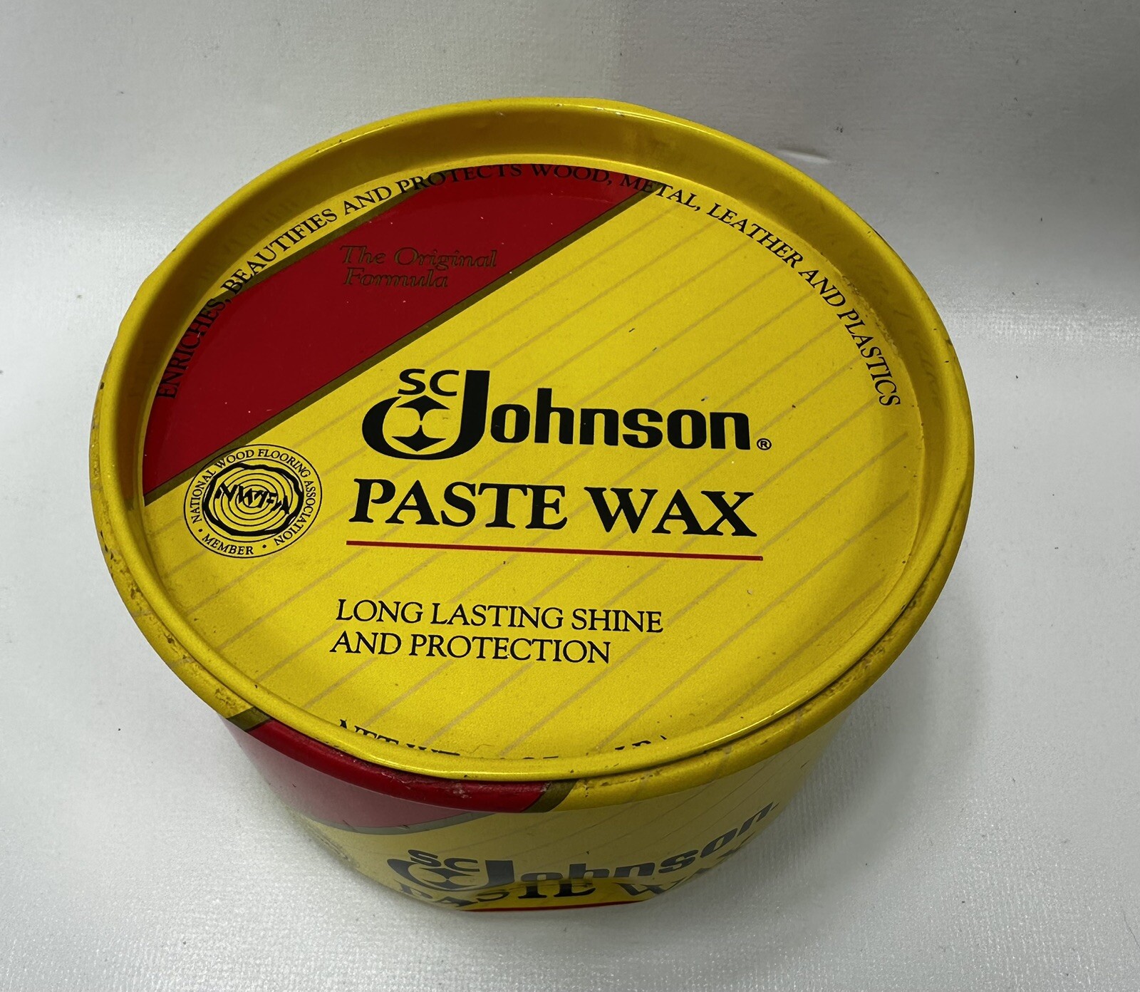 S.C JOHNSON Paste Wax The Original Formular nearly full discontinued