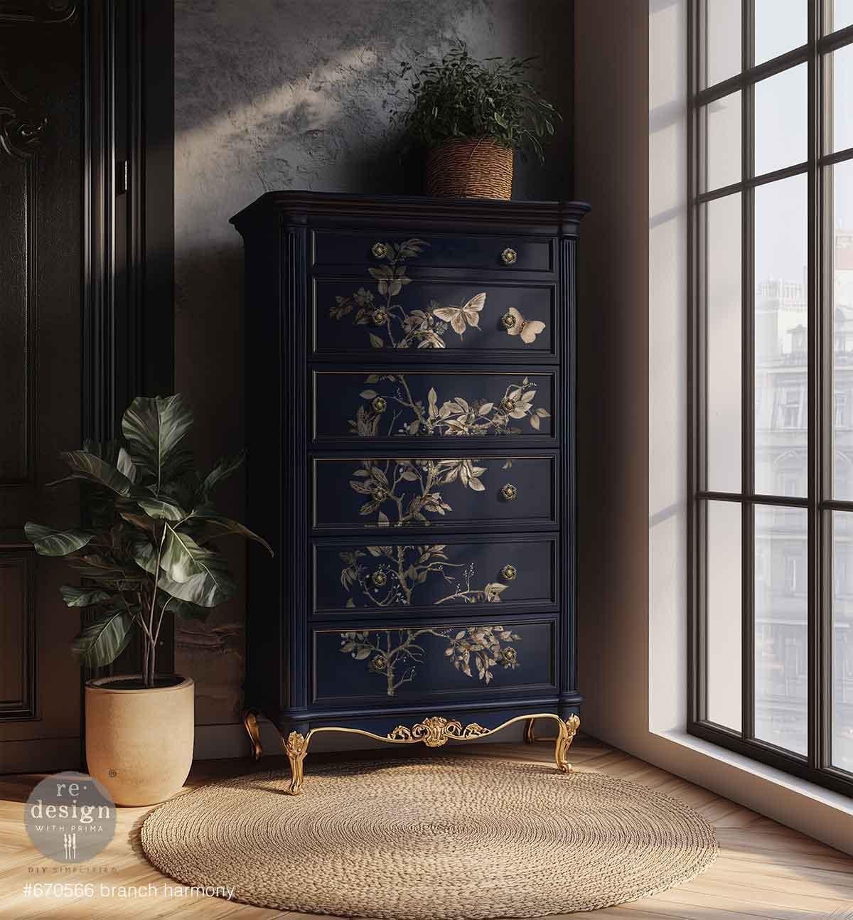 BRANCH HARMONY | Decor Transfers | Redesign With Prima | Rub on Transfers |