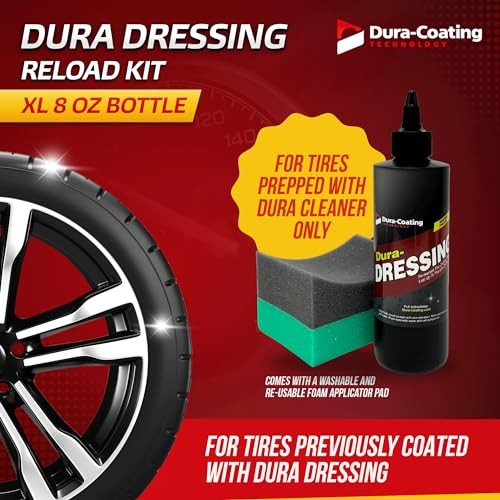 , Dressing Tire Dressing Re-Load Kit, for Tires Already 8 Ounce (Pack of 1)