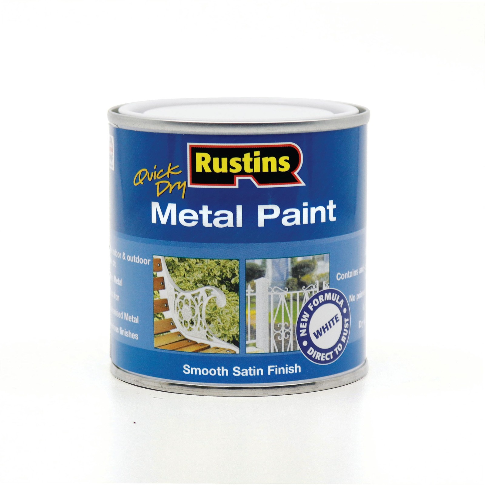 MPWH250 250ml Quick Dry Metal Paint – White