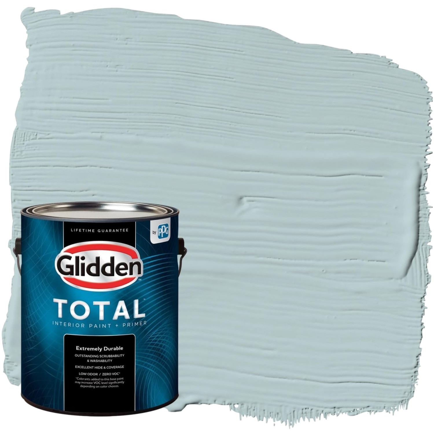Eggshell Wall Paint & Primer – Misty Surf, 1 Gal