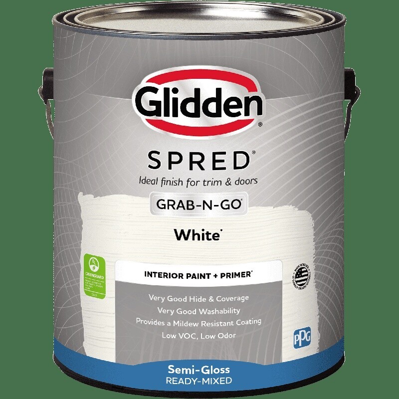 Interior Wall Paint Low VOC Washable Semi-Gloss Mildew Resistant 1 Gallon New