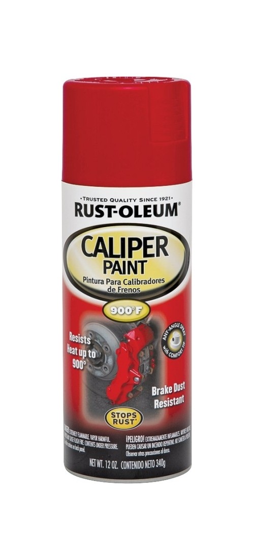 AUTOMOTIVE Automotive Caliper Spray Paint, Red, 12 oz, Aerosol Can