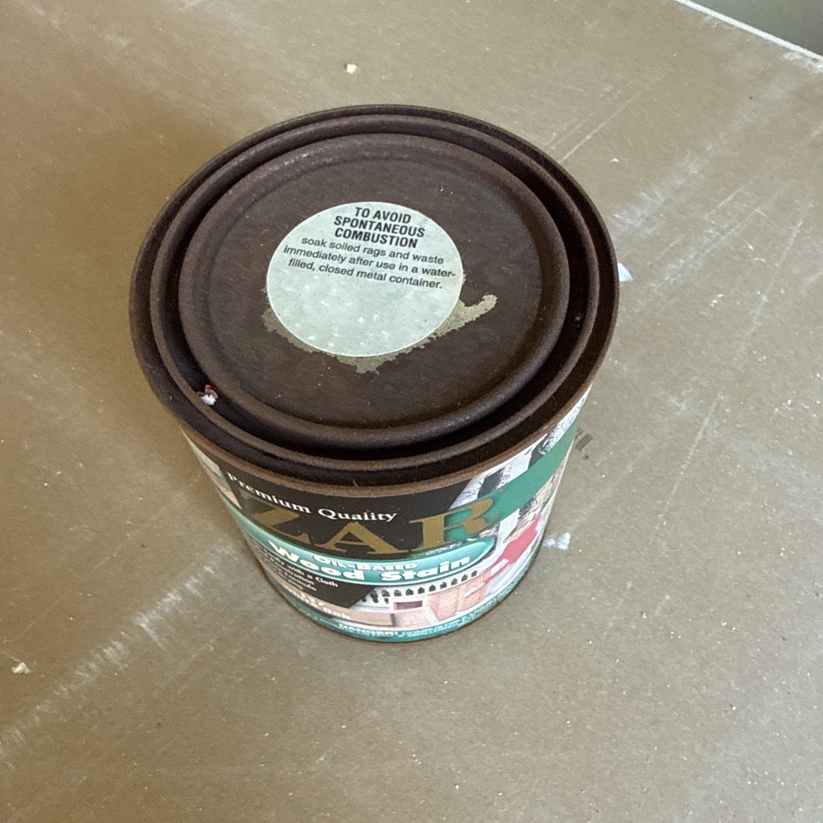 Zar White Oak 137 Interior Wood Stain Quart Discontinued NEW 32 Oz
