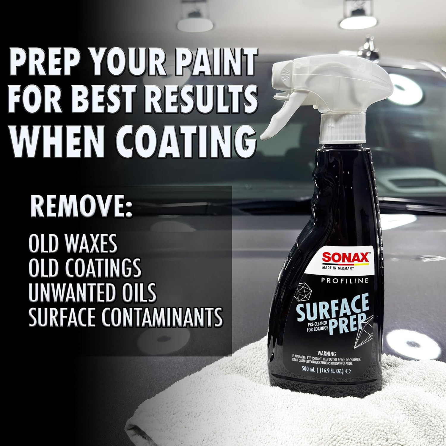 Surface Prep 500Ml – Professional Paint Surface Cleaner for Ceramic Coating Appl