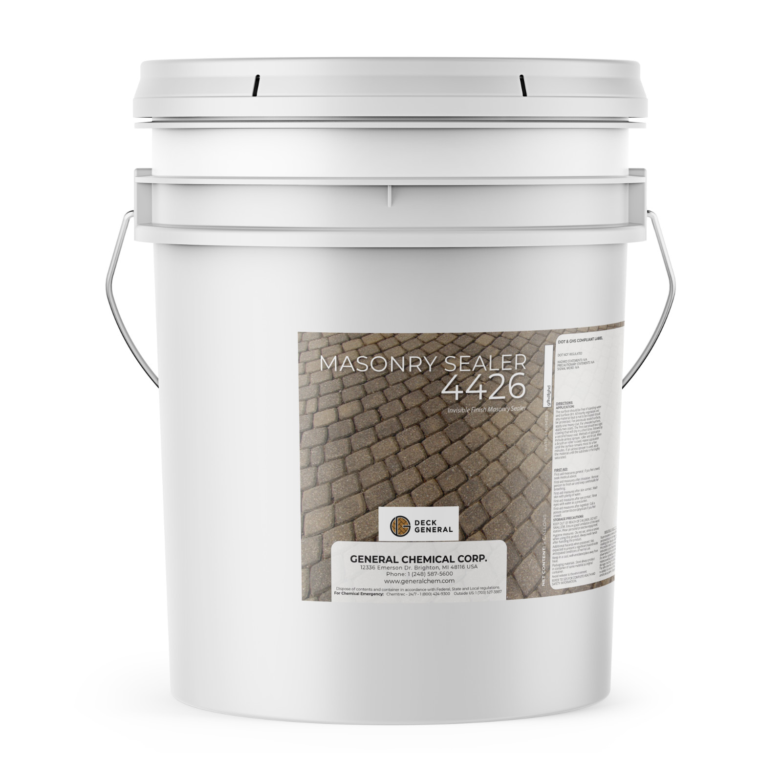 PAVERGENERAL MASONRY SEALER 4426 – SEMI GLOSS FINISH SEALER – 5 Gallons