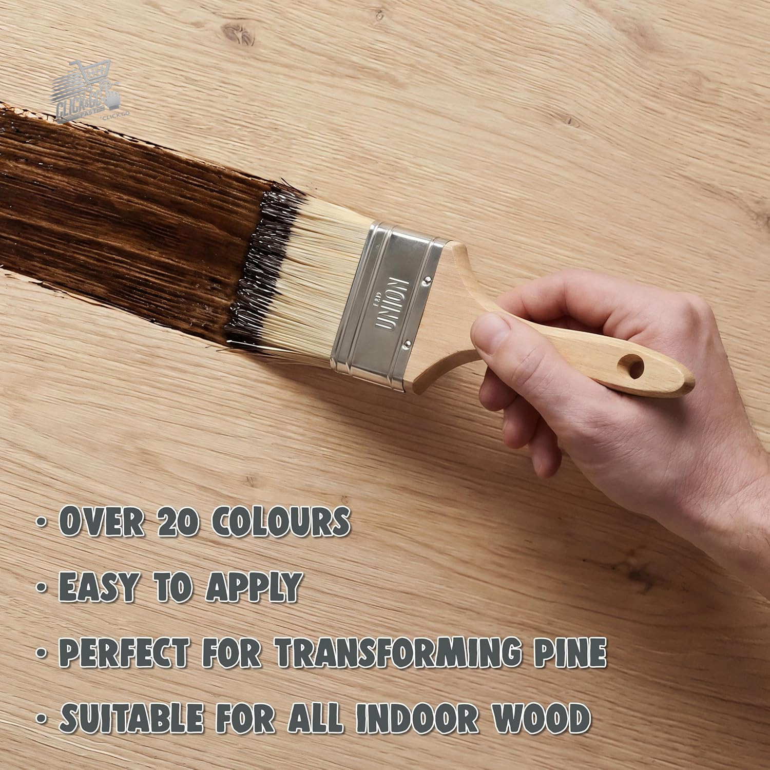 Wood Dye Biting Water Base Eco-Friendly Interior Dark Walnut Color 5L