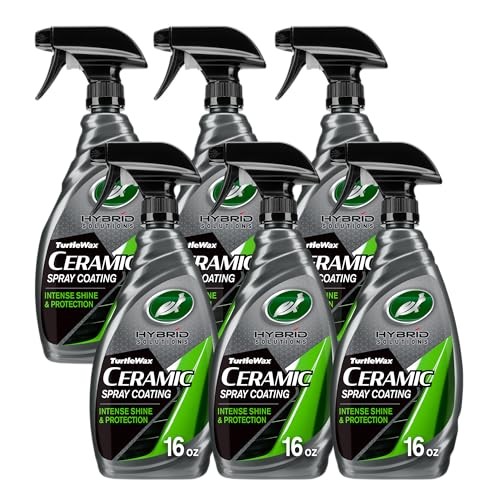 Hybrid Solutions Ceramic Spray Coating, High Shine Car 16 Fl Oz (Pack of 6)