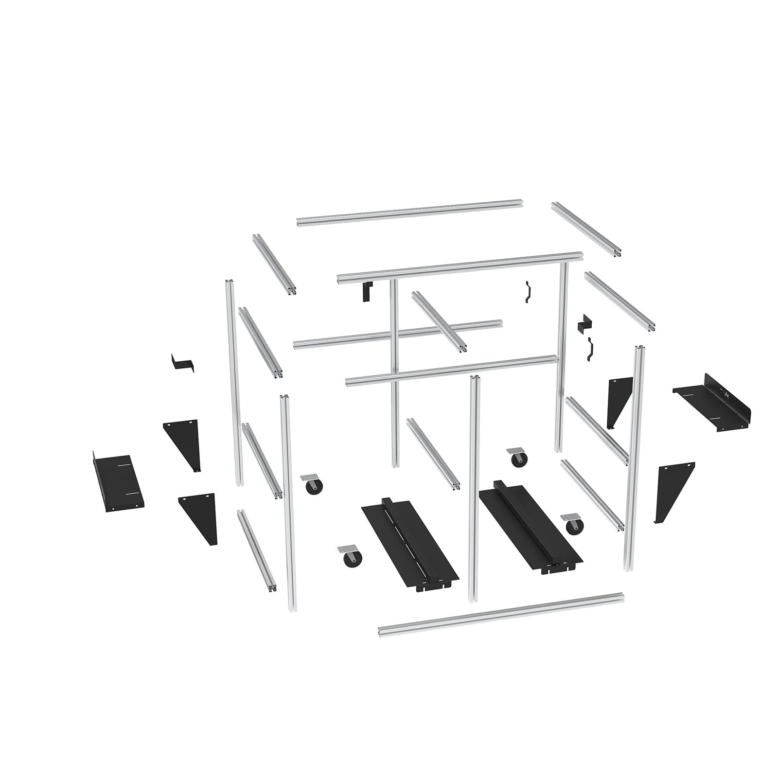 Doors Hardtop Holder Storage Rack Movable Cart for TJ JK JL JT Gladiator Bronco