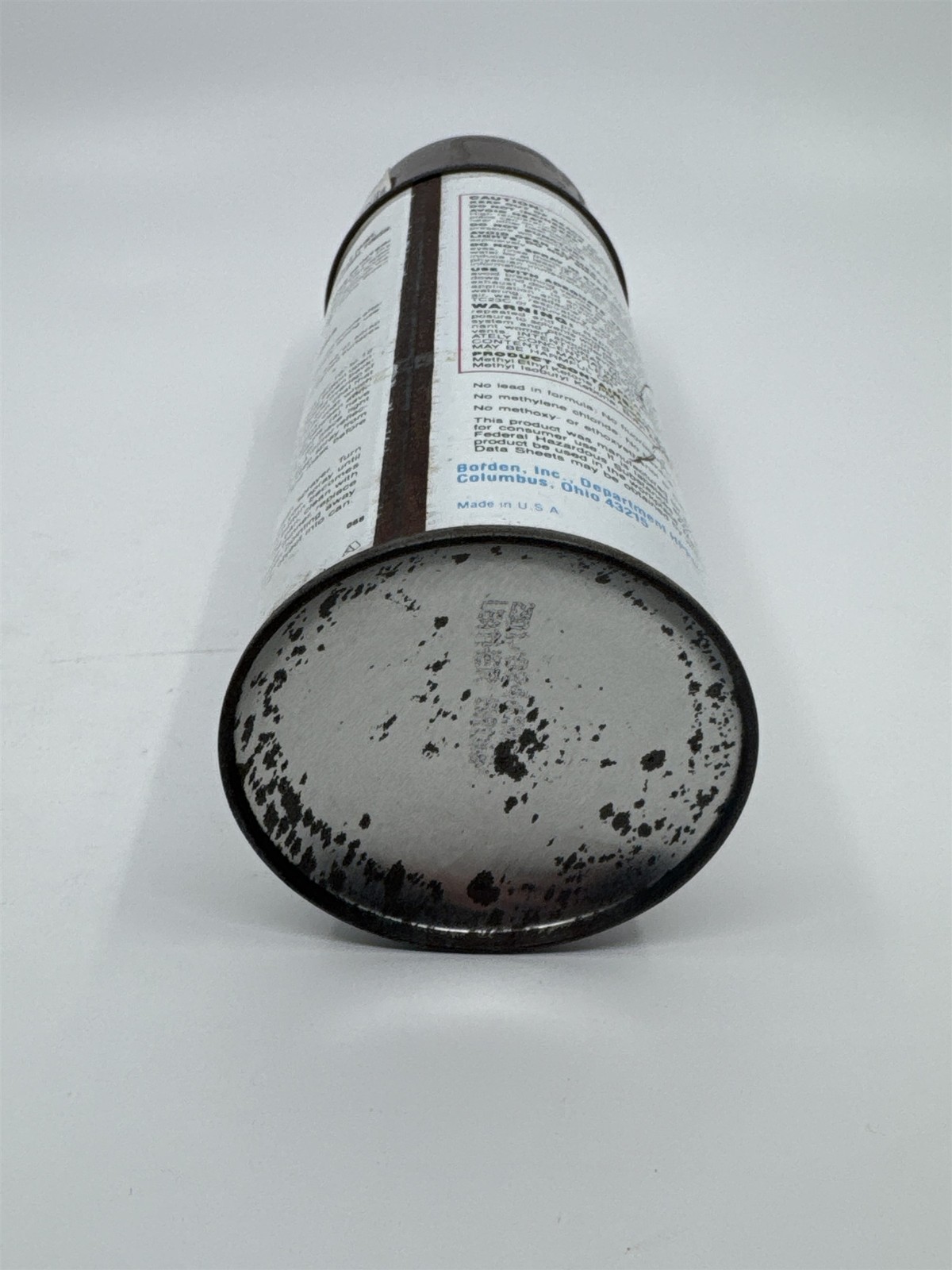 Krylon Interior/Exterior Leather Brown Enamel Spray Paint Can 1/2 Full