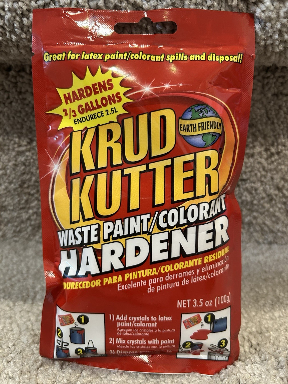 Krud Kutter Waste Paint Hardener, 3.5 Oz.