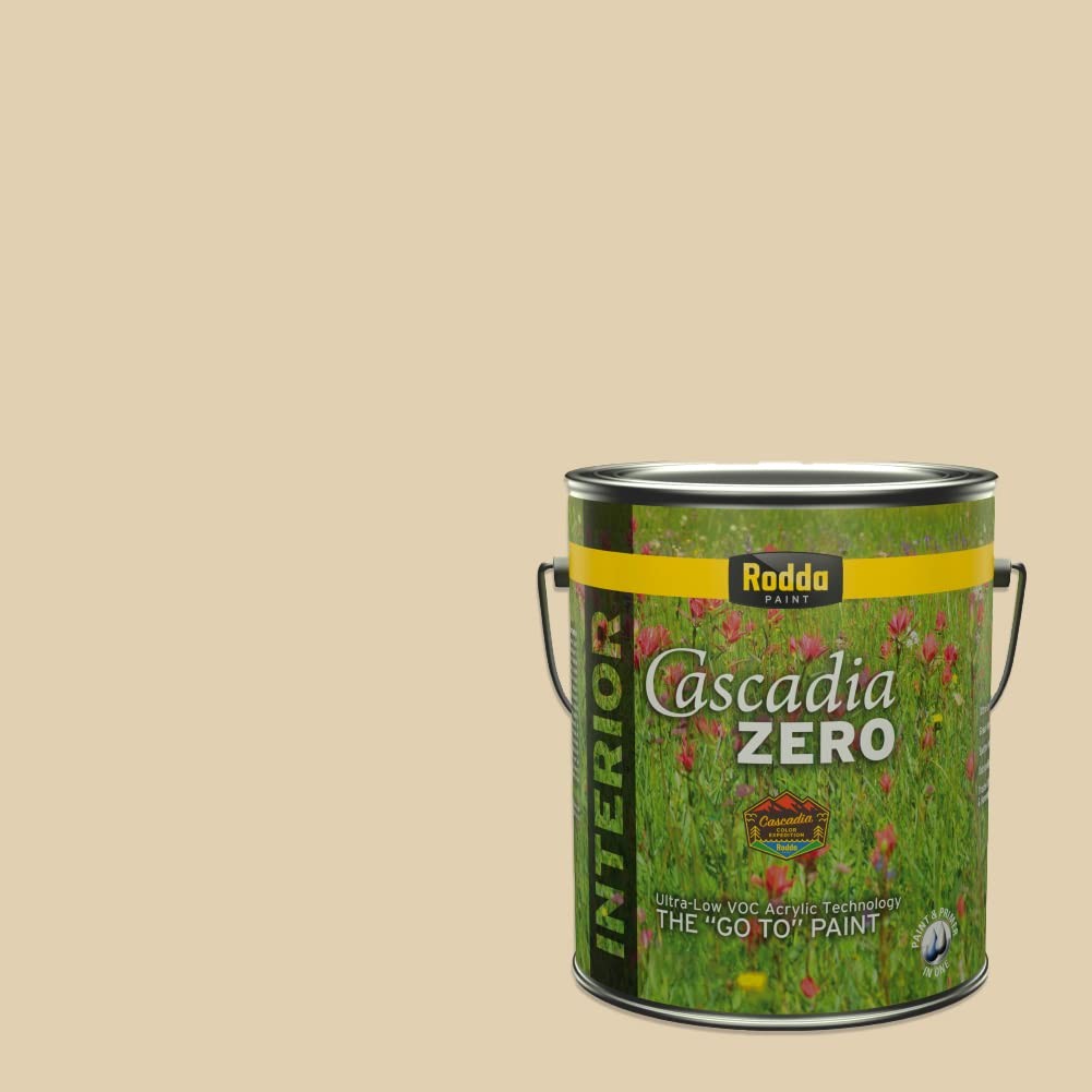 Rodda Paint Rodda Cascadia Zero Interior Flat In One 1-Gallon Rub Elbows