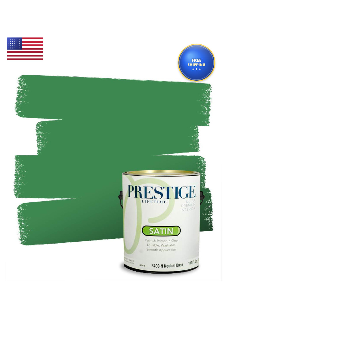 Prestige Interior Paint And Premiumr In One Blade Of Grass Satin 1 Gallon