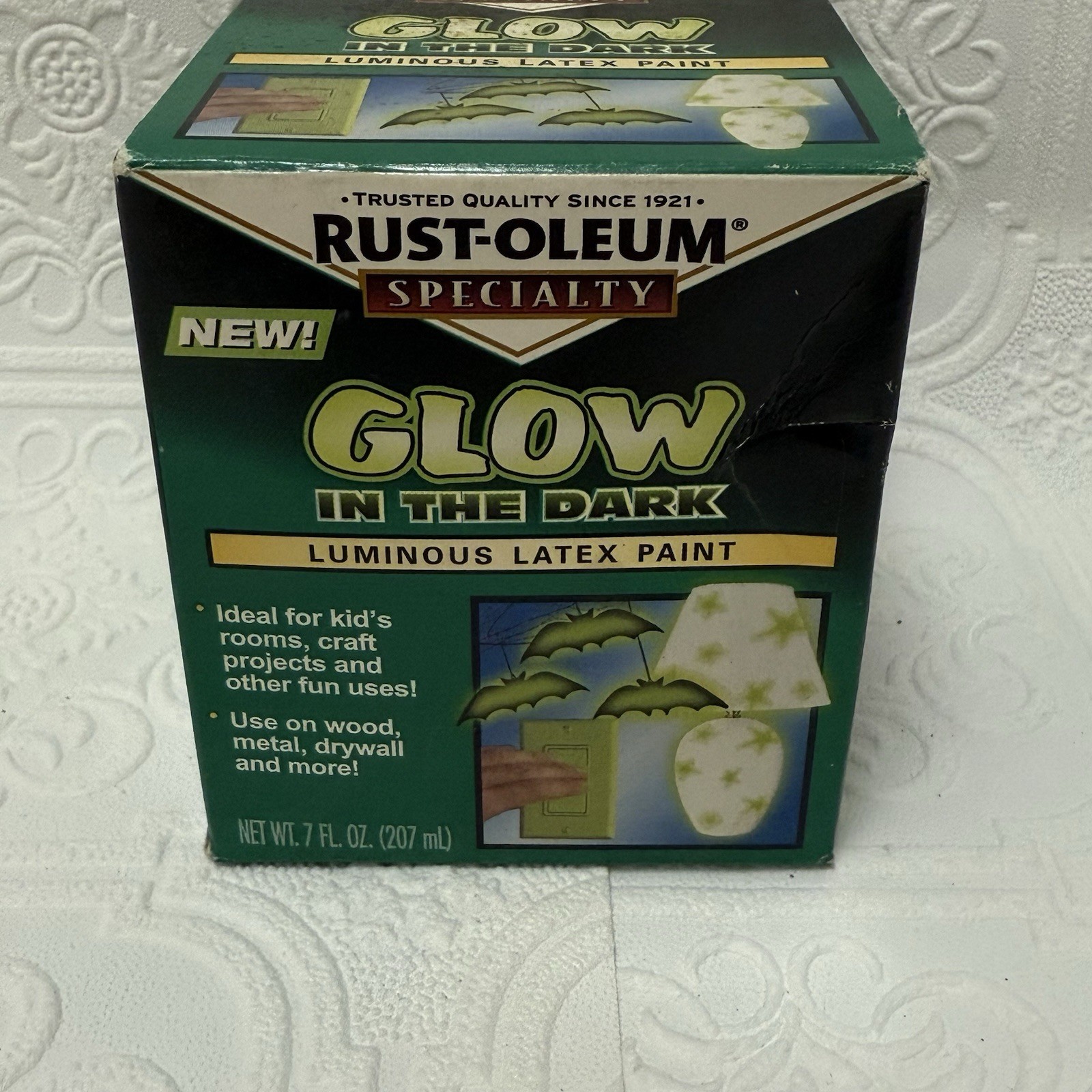 RUST-OLEUM SPECIALTY Green Glow In The Dark 7FL oz Luminous Latex paint