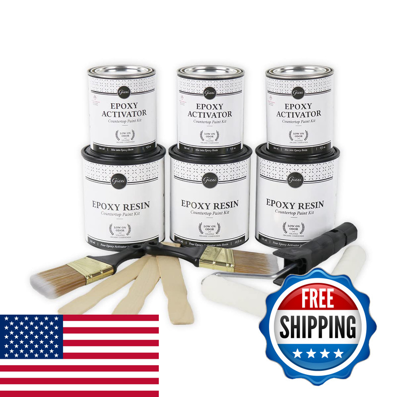 Giani Epoxy Resin Topcoat Kit