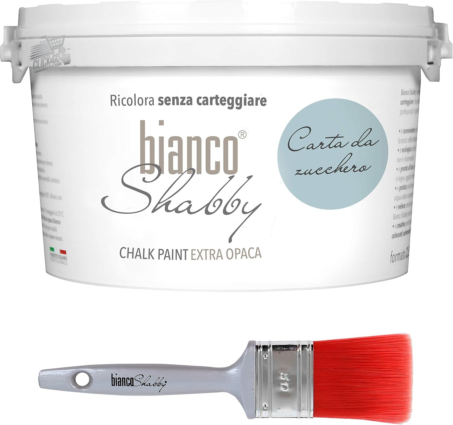 CHALK PAINT Sugar Paper Brush Paint Shabby Chic Vintage Extra Matte 2.5L