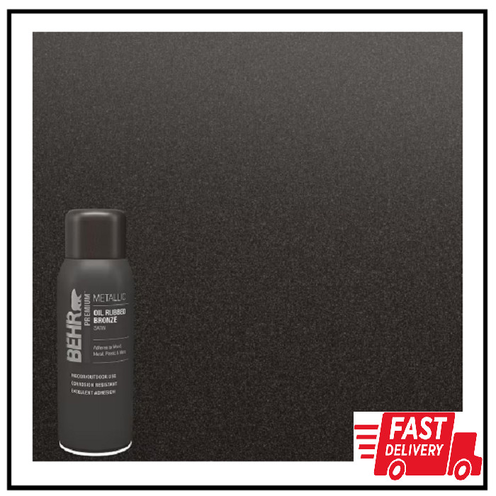 11 Oz. #SP-201 Oil Rubbed Bronze Satin Interior/Exterior Metallic Spray Paint Ae