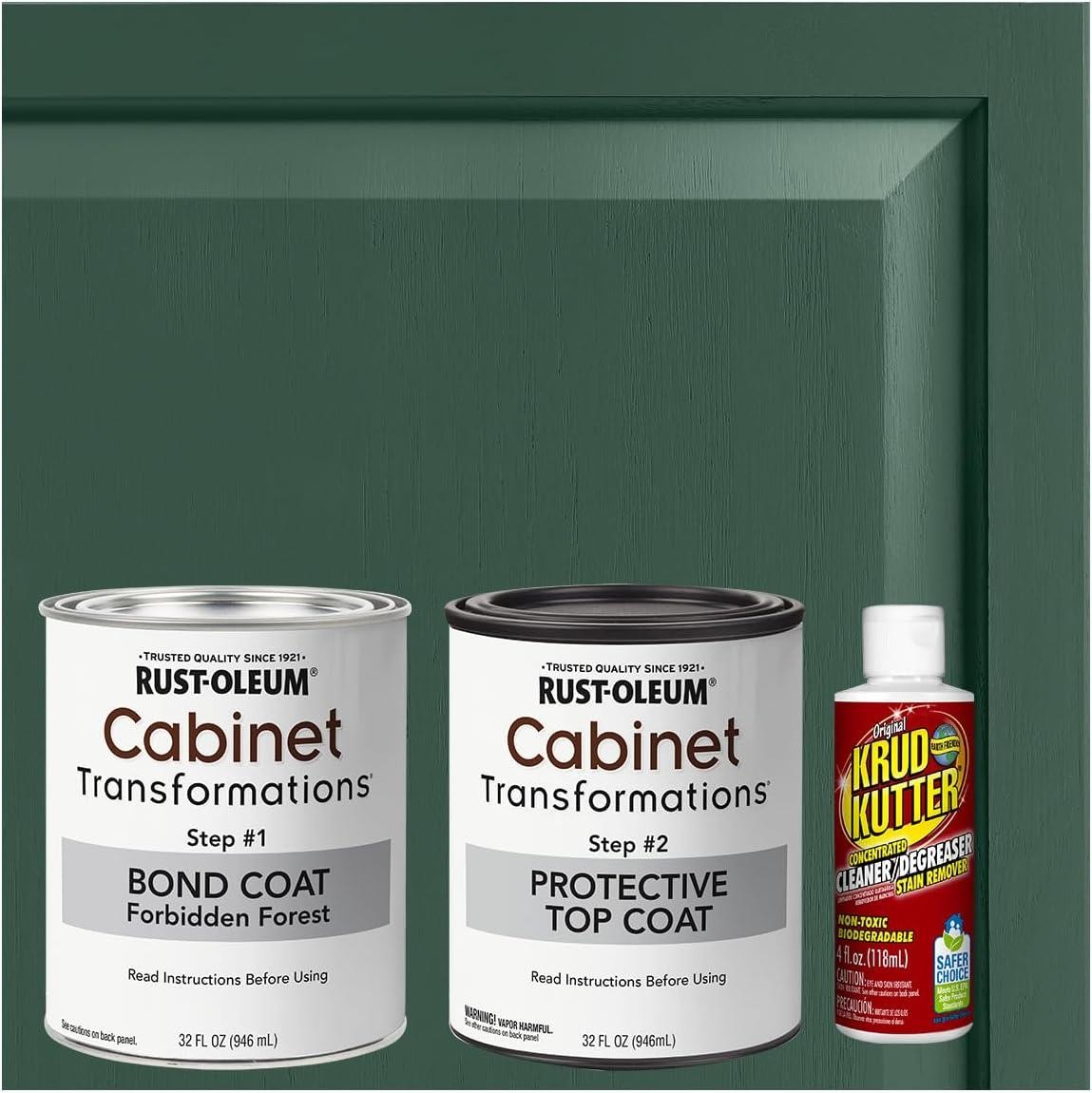 Rust-Oleum Cabinet Transformations Kit, Forbidden Forest, Satin – 393607