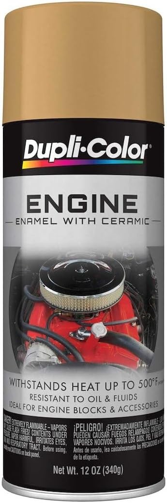 DE1643 Engine Enamel Spray Paint with Ceramic – Torque N Teal – 12 oz Aerosol Ca
