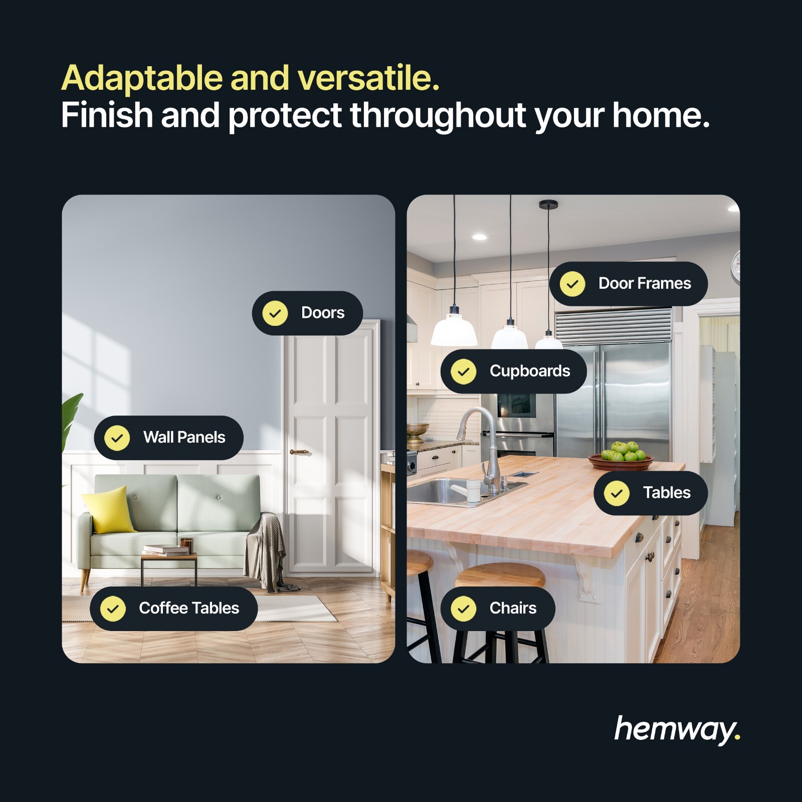 Hemway Clear Matt Satin Varnish Lacquer Wood Metal Glaze Protection Paint