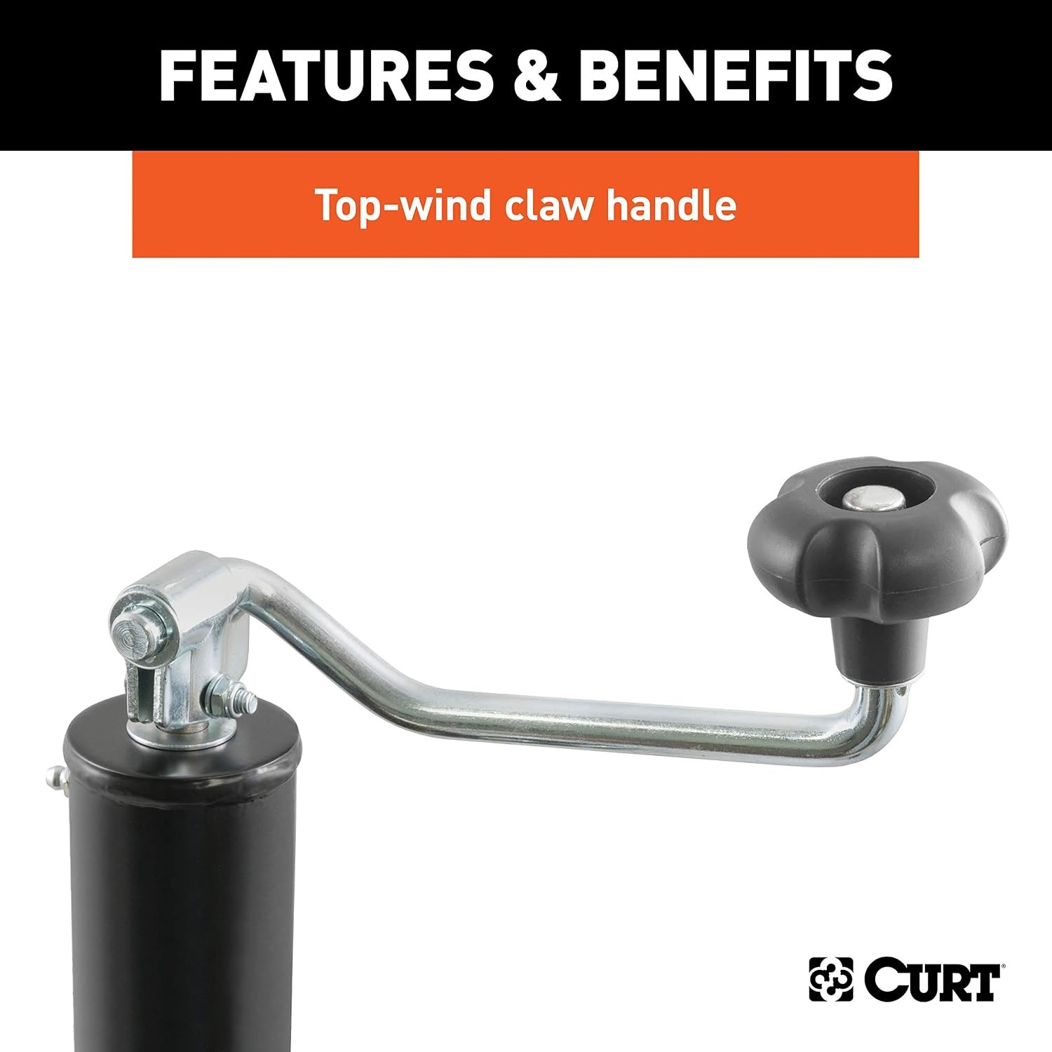 28300 Top Wind Bracket Mount Jack 2,000 lbs