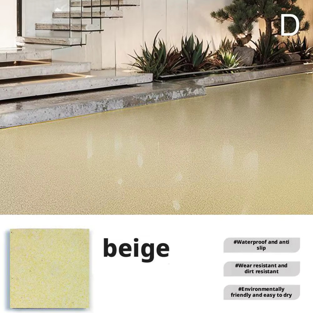 Louis Forest Epoxy Floor Paint, High-Gloss Marble Finish, Waterproof, Water-Base