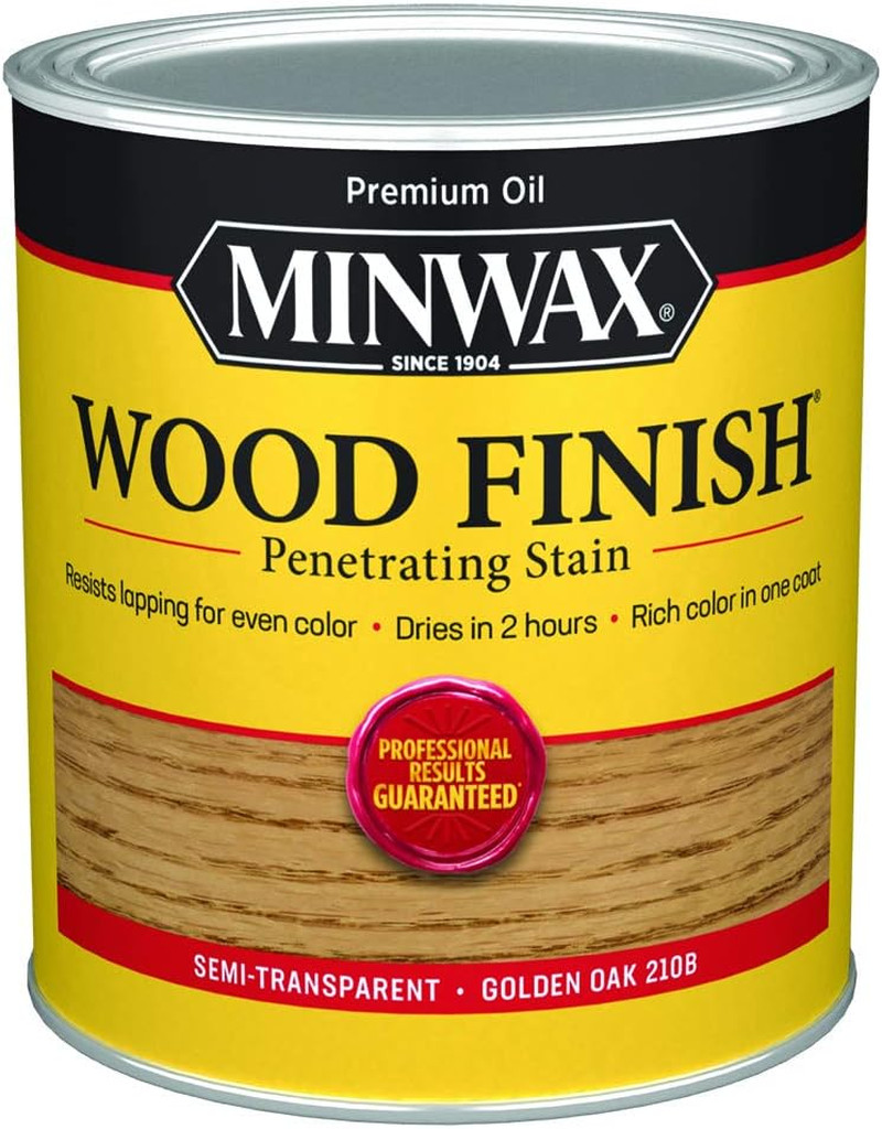 70001444 Wood Finish, Golden Oak Stain, Quart