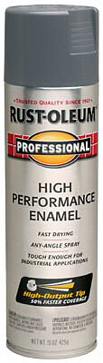 Rust-Oleum 7587-838 Fast Dry Professional Spray Enamel, Dark Machine Gray Gloss,